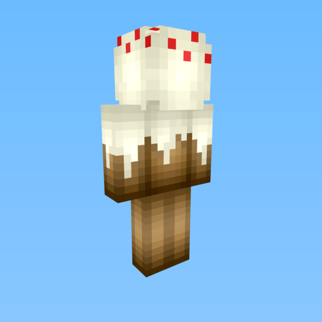 Pixilart - DERPY CAKE MINECRAFT SKIN by mvoodie