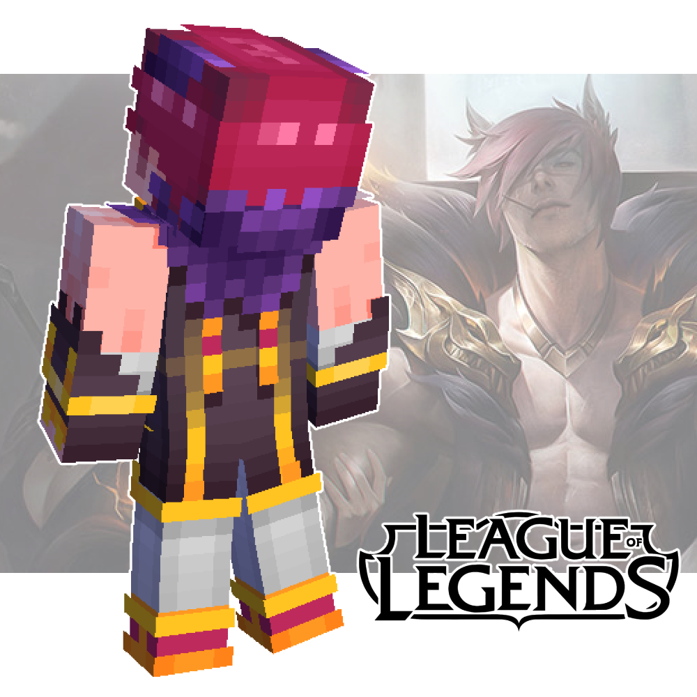 League of Legends Skin Pack Skins Minecraft Bedrock